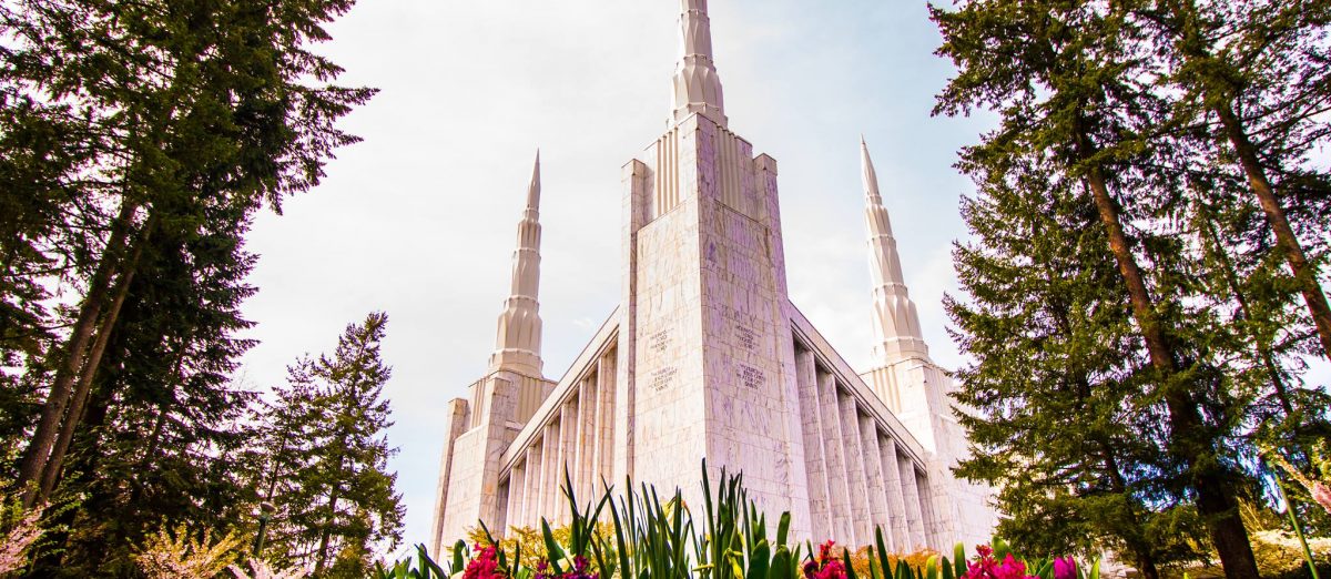 Landscape - Portland Oregon Temple